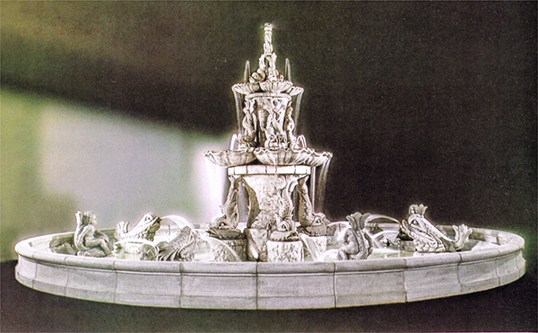 Italgarden　噴水トリトーネ