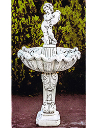 PapiniAgostino　壷を抱く子供の壁泉（大）