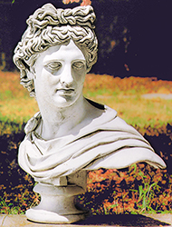 Italgarden　胸像　太陽神アポロン