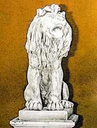 PapiniAgostino　ファルネーゼ家のライオン（左）