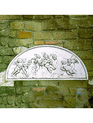 PapiniAgostino　天使の半月レリーフ