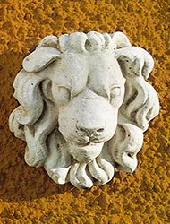 PapiniAgostino　小ライオンのレリーフ