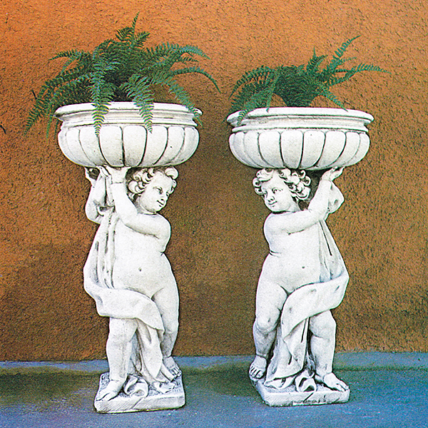 PapiniAgostino　花鉢と少年（一体型）