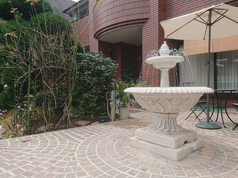 セストリー噴水　現場：兵庫県　個人邸