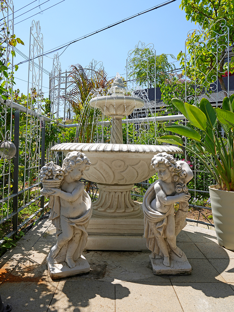 セストリー噴水 現場：兵庫県宝塚市 個人邸｜噴水｜新規設置・施工